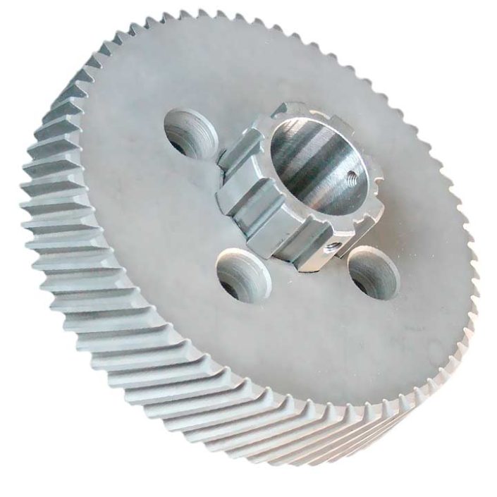 Spur Gear with Spline Hub